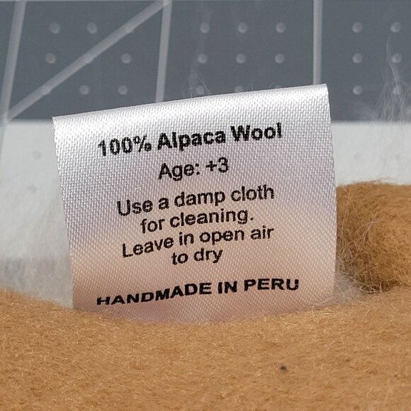 Handmade Hamster Guinea Pig Fluffy Fair Trade Blossom Inspirations Alpaca Wool - Picture 8 of 8